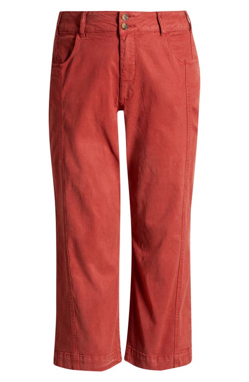 Kut From The Kloth High Waist Crop Wide Leg Pants