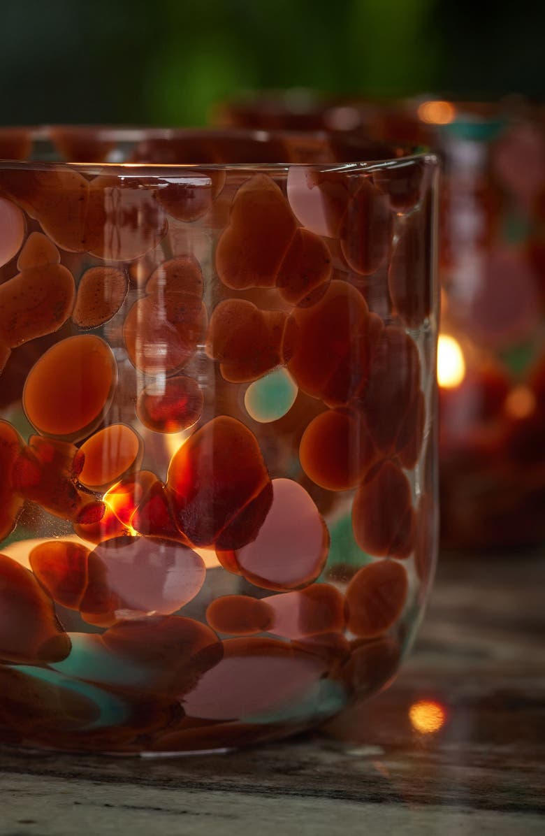 NEXT Set of 3 Confetti Votive Candle Holders, Alternate, color, Brown