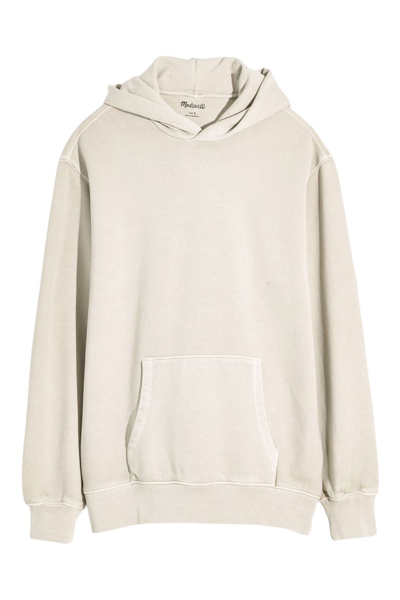 Woodland Brushed Terry Hoodie, Alternate, color, BLEACHED CANVAS
