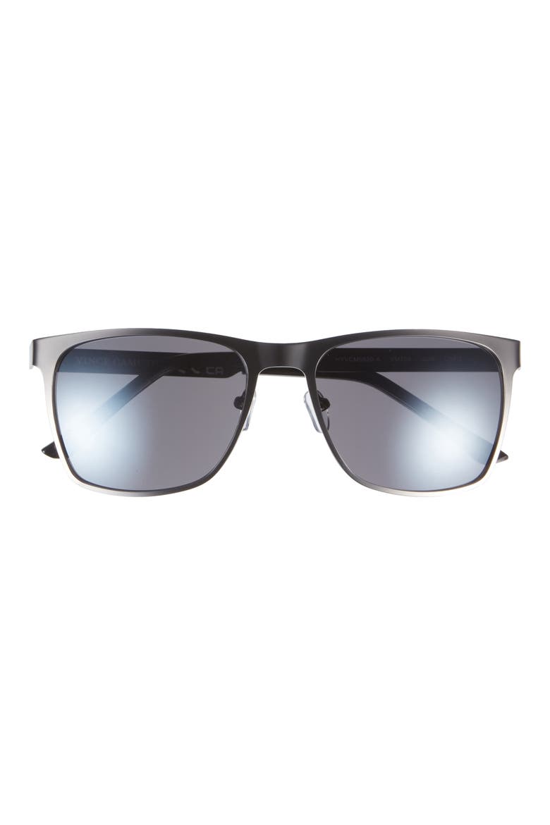 Square Sunglasses, Alternate, color, GUNMETAL