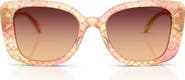 COACH 52mm Gradient Square Sunglasses