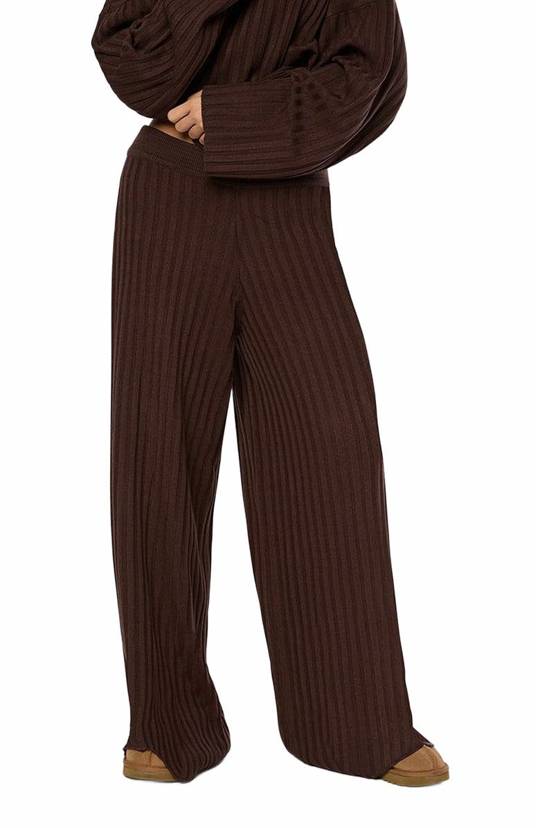 WeWoreWhat Wide Leg Pull On Pant, Alternate, color,