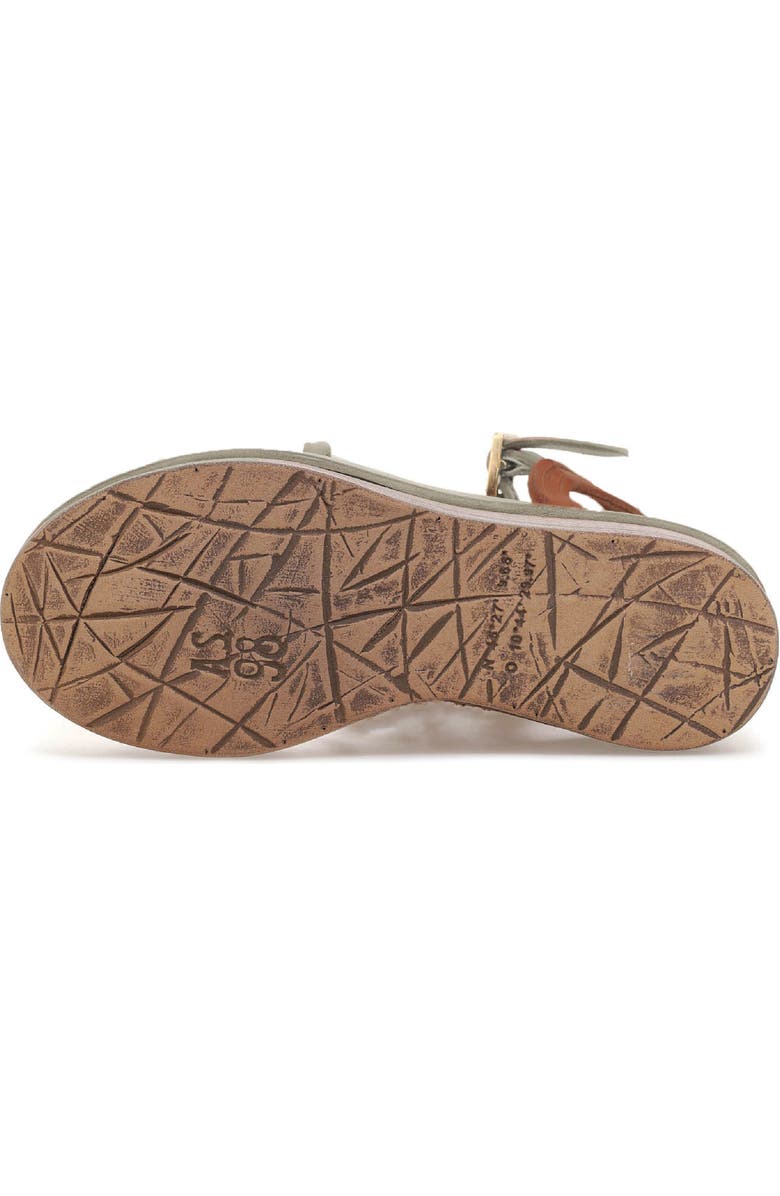 A.S.98 Shiloh Studded Wedge Sandal, Alternate, color, Olive