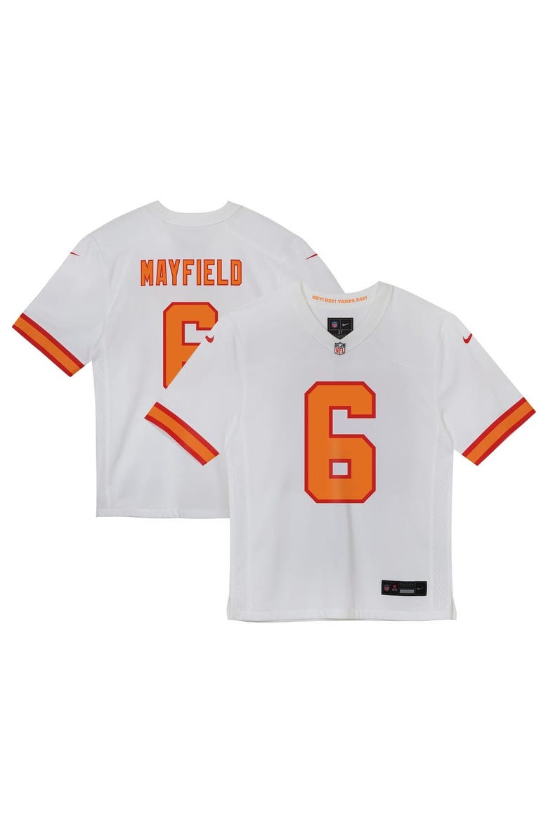 Toddler Baker Mayfield White '76 Tampa Bay Buccaneers  Game Jersey, Alternate, color, White