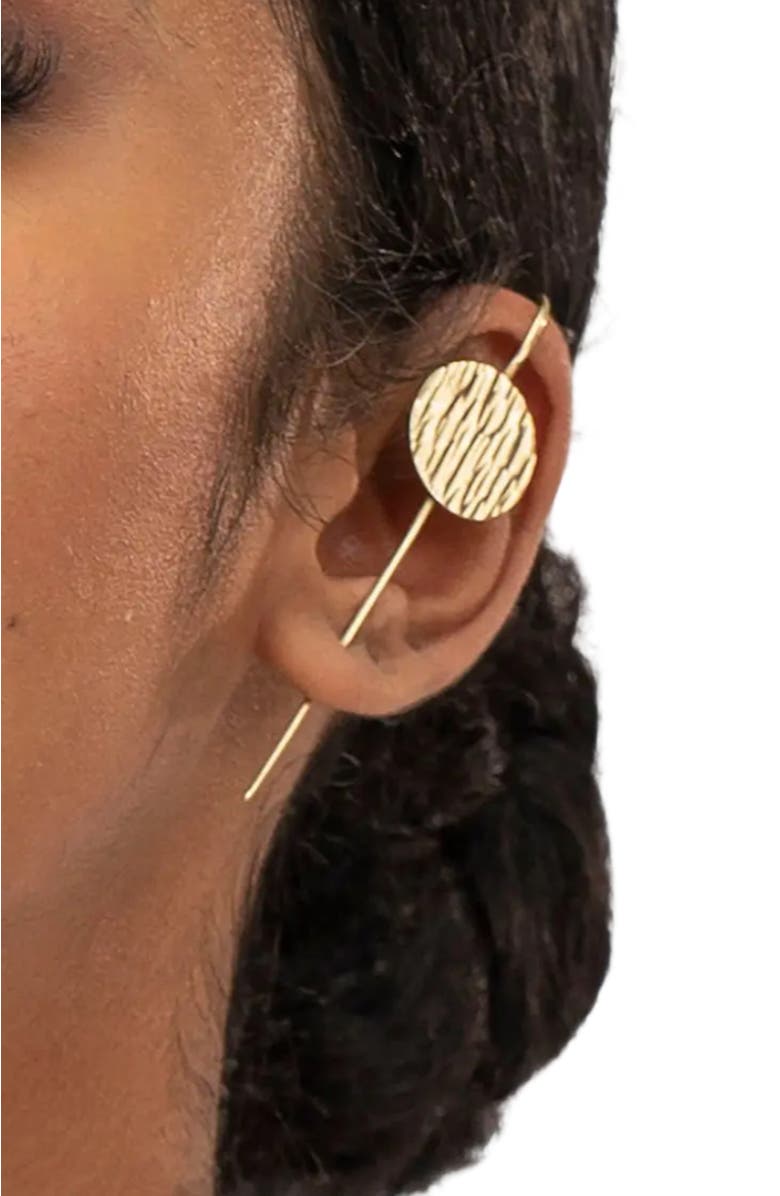 Adele Dejak Mahila Earpin, Alternate, color, Gold