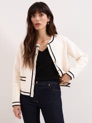 Phase Eight Lola Button-Front Knit Cardigan