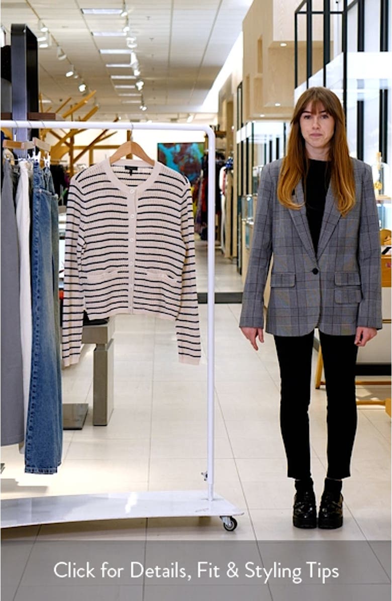 Viola Stripe Cardigan, sales video thumbnail