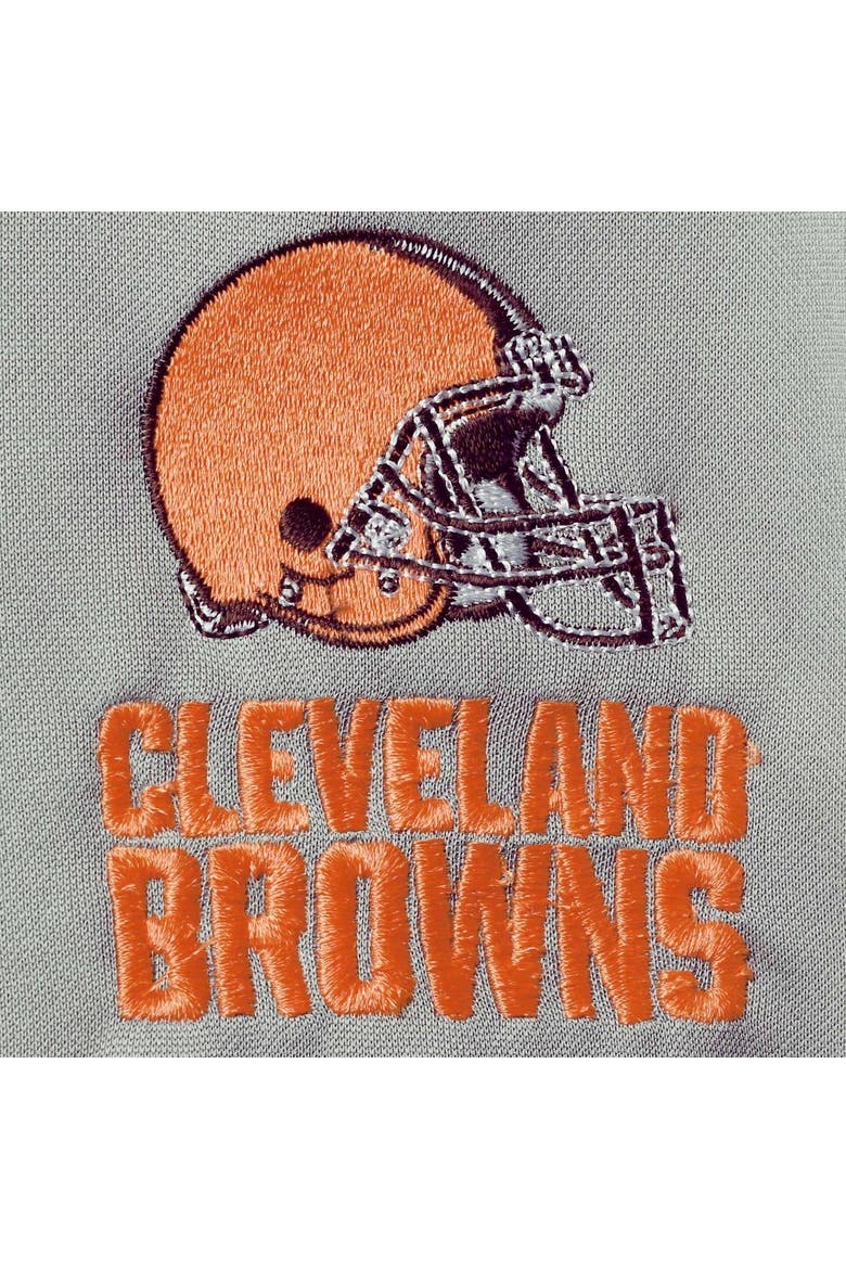 Men's Dunbrooke Gray/Black Cleveland Browns Apprentice Full-Zip Hoodie, Alternate, color, Gray