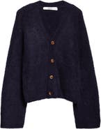 Séfr Lee Alpaca Blend V-Neck Cardigan