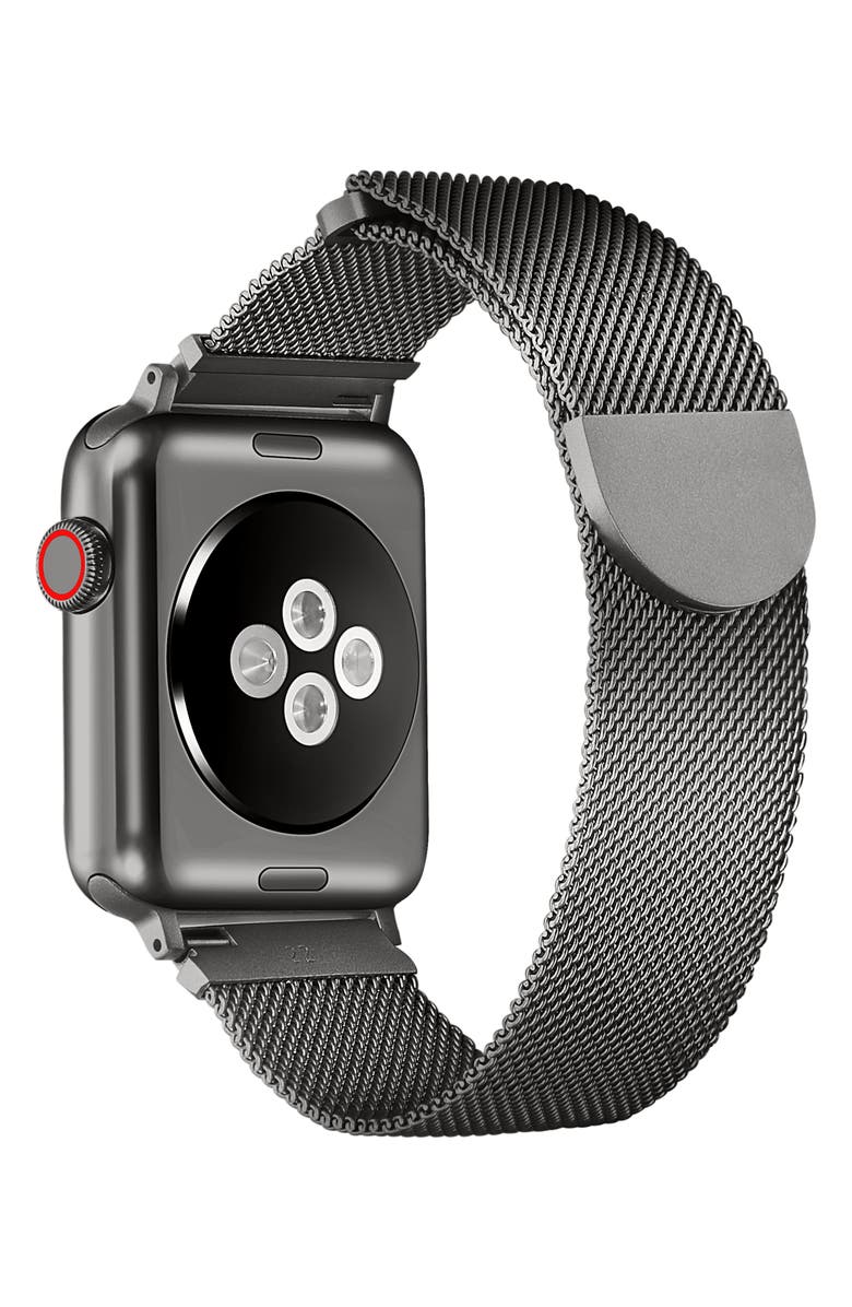 The Posh Tech Stainless Steel Band for Apple Watch Series 1, 2, 3, 4, 5 - 38mm/40mm, Alternate, color, 