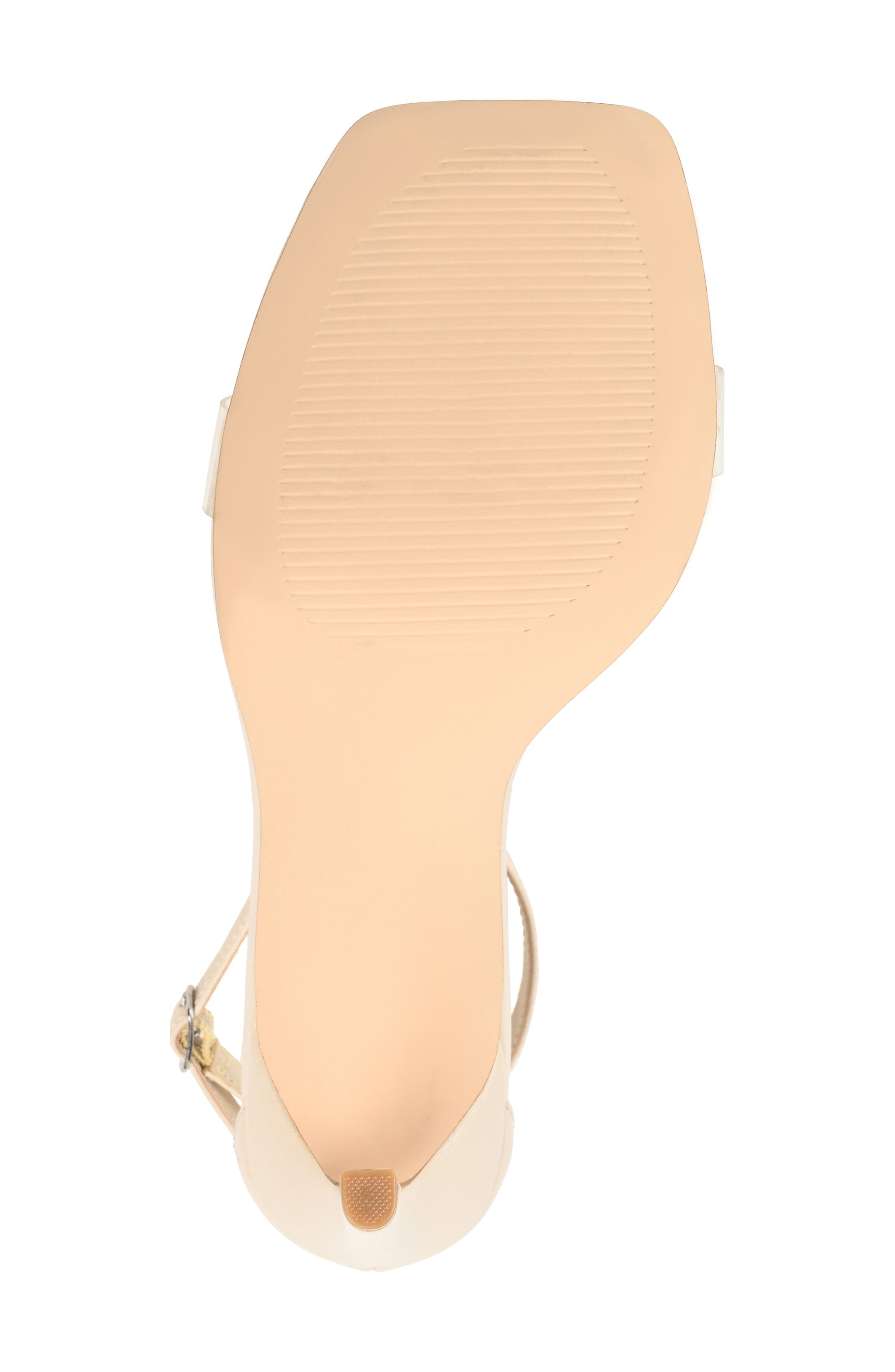 Journee Collection Lorelei Ankle Strap Stiletto Sandal, Alternate, color, Off White