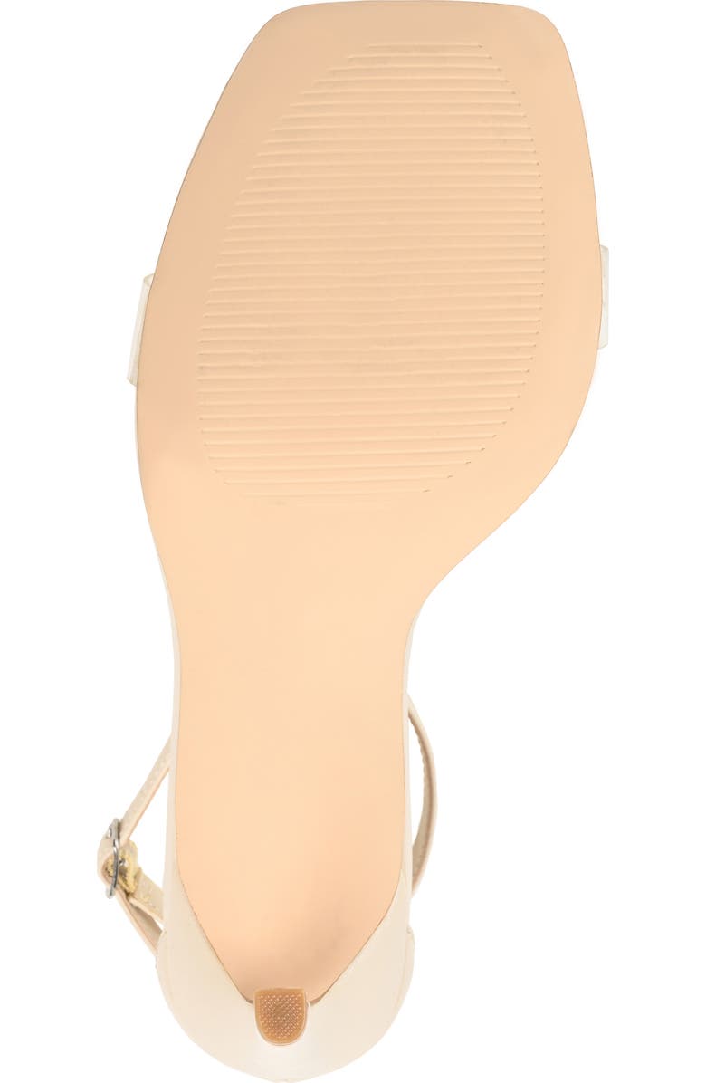 Journee Collection Lorelei Ankle Strap Stiletto Sandal, Alternate, color, Off White