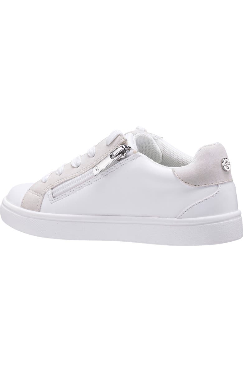 Nina Kids' Zicky Low Top Sneaker, Alternate, color, White Smooth