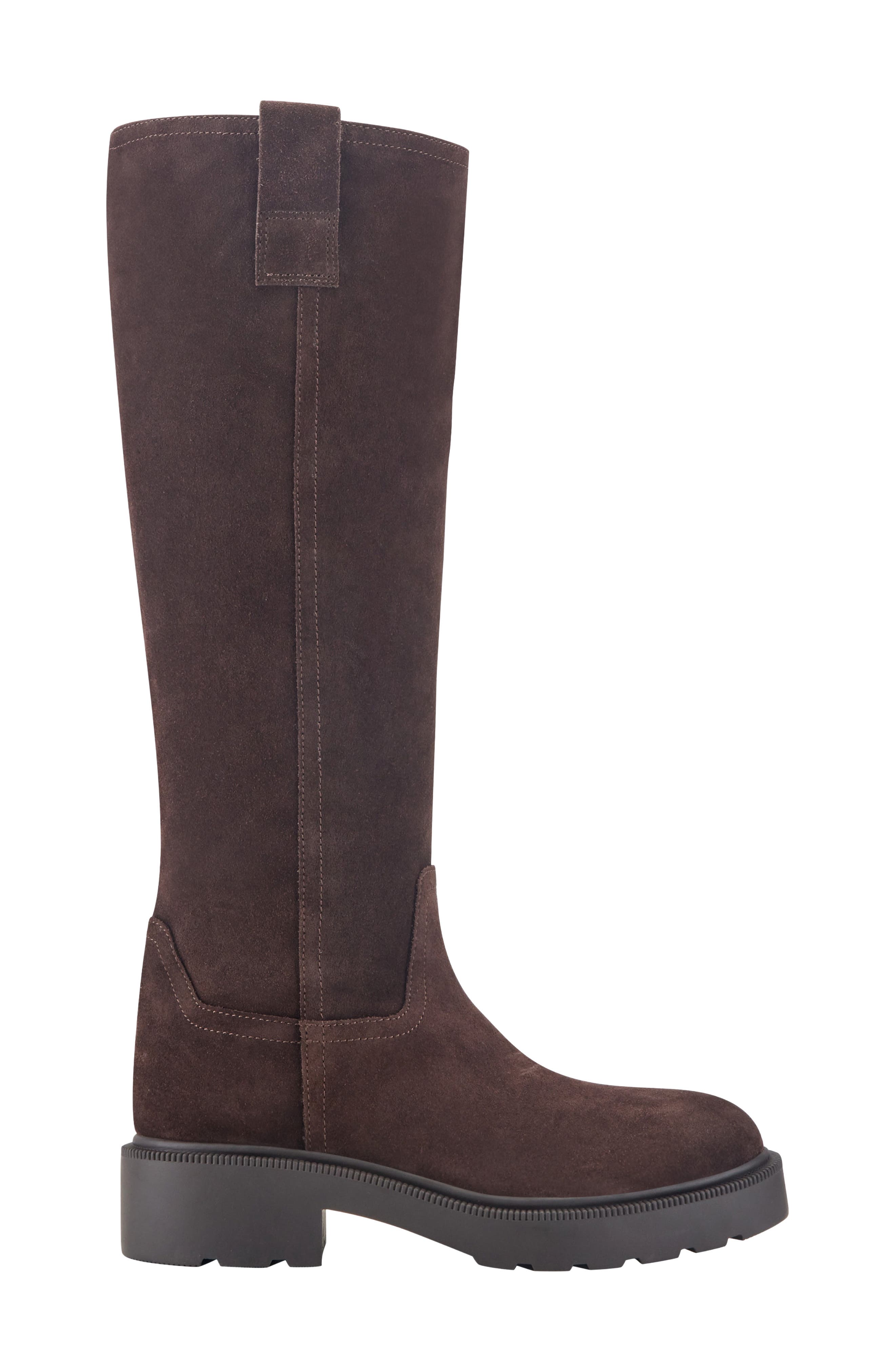 Sadler Knee High Boot, Alternate, color, DARK BROWN
