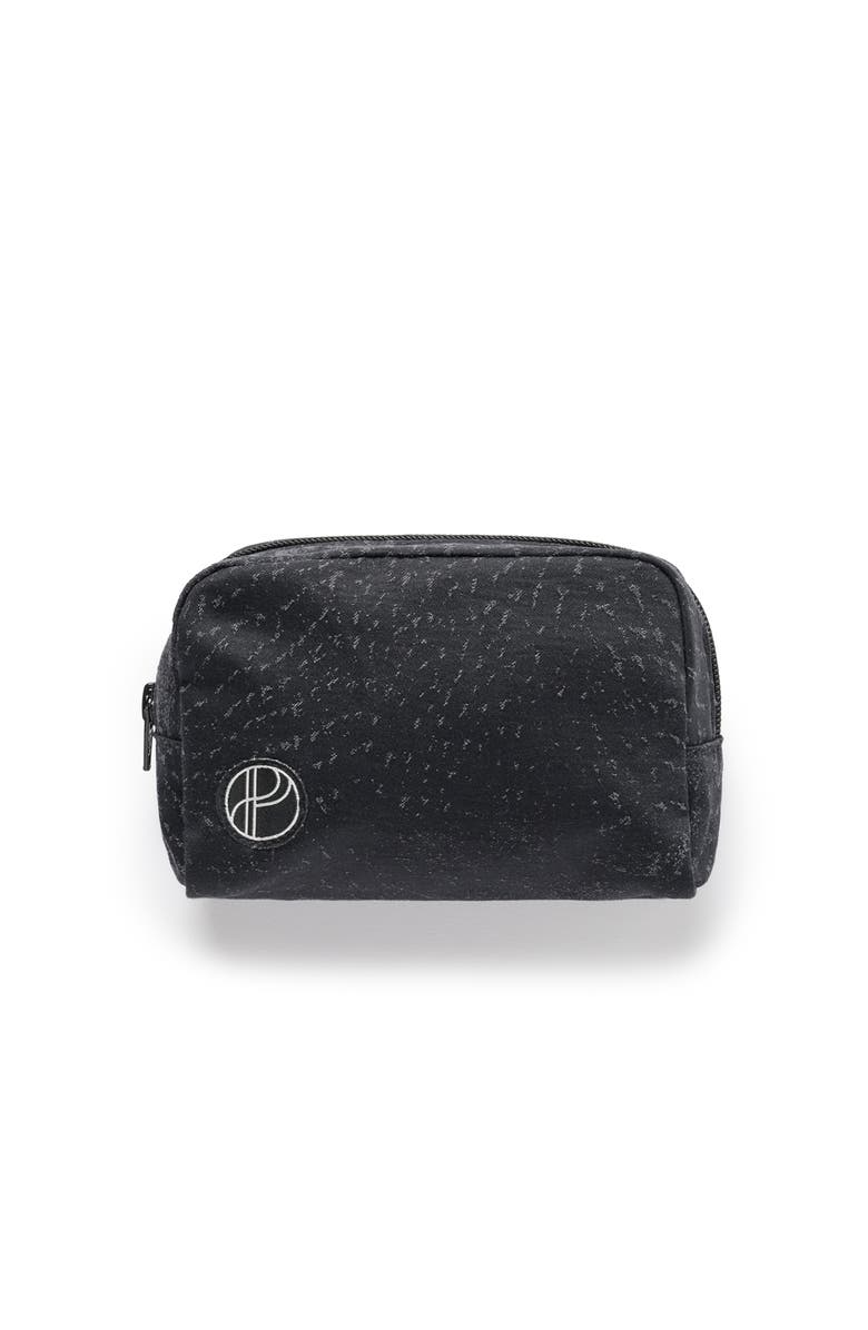 Portier Essentials Pouch, Alternate, color, Black Alligator