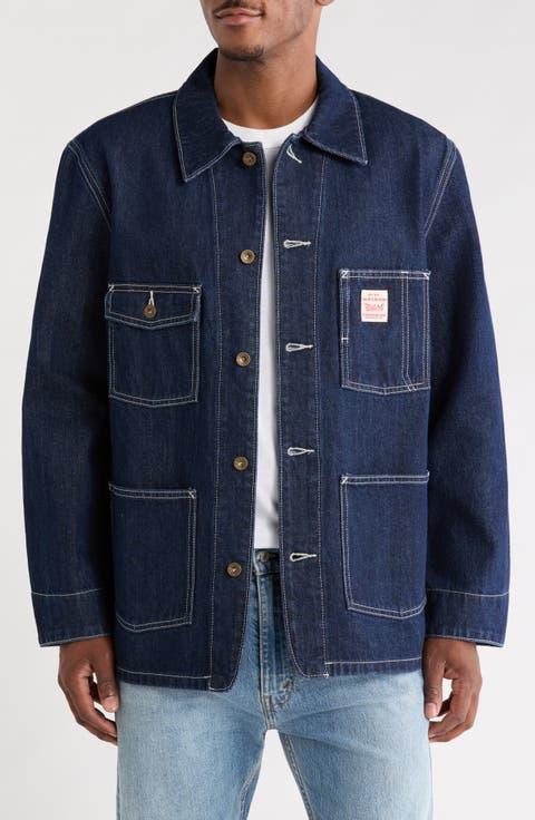 Berkley Cotton Denim Chore Coat