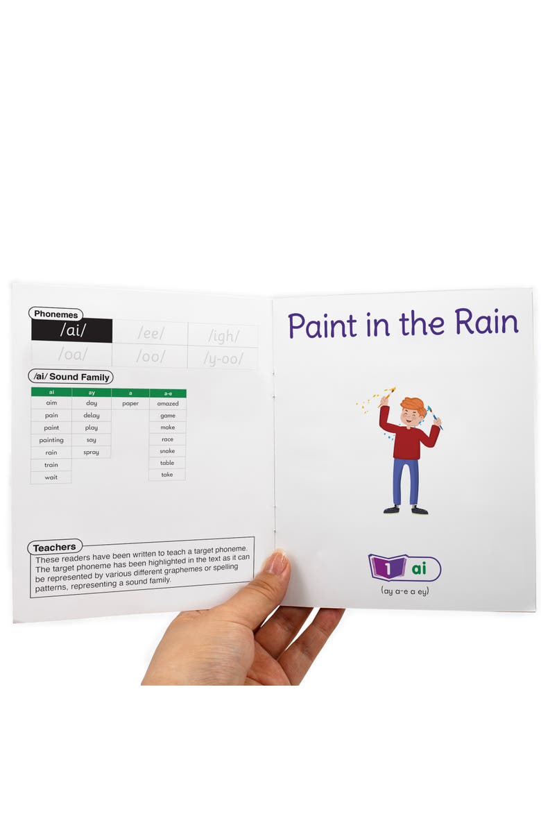 Junior Learning Decodable Readers Sound Families Long Vowel Fiction Phase 5.5, Alternate, color, Multicolored