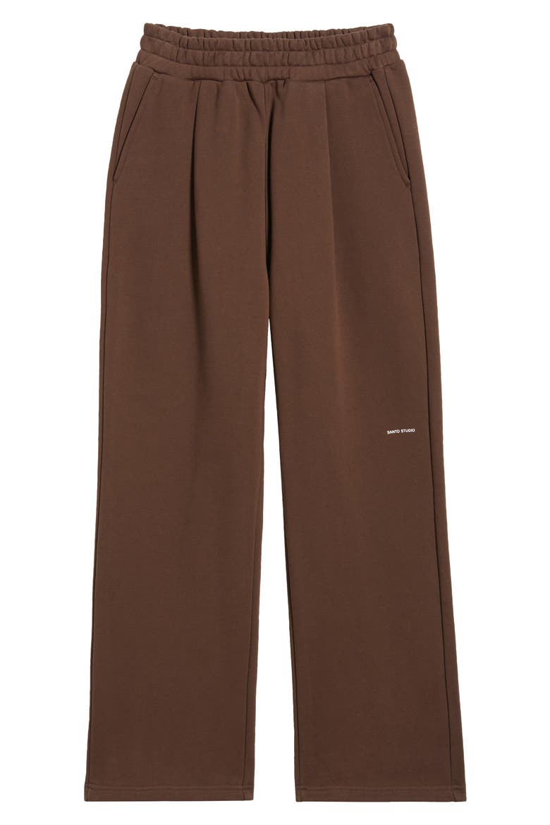 Presto Fleece Track Pants, Alternate, color, HOLY BROWN