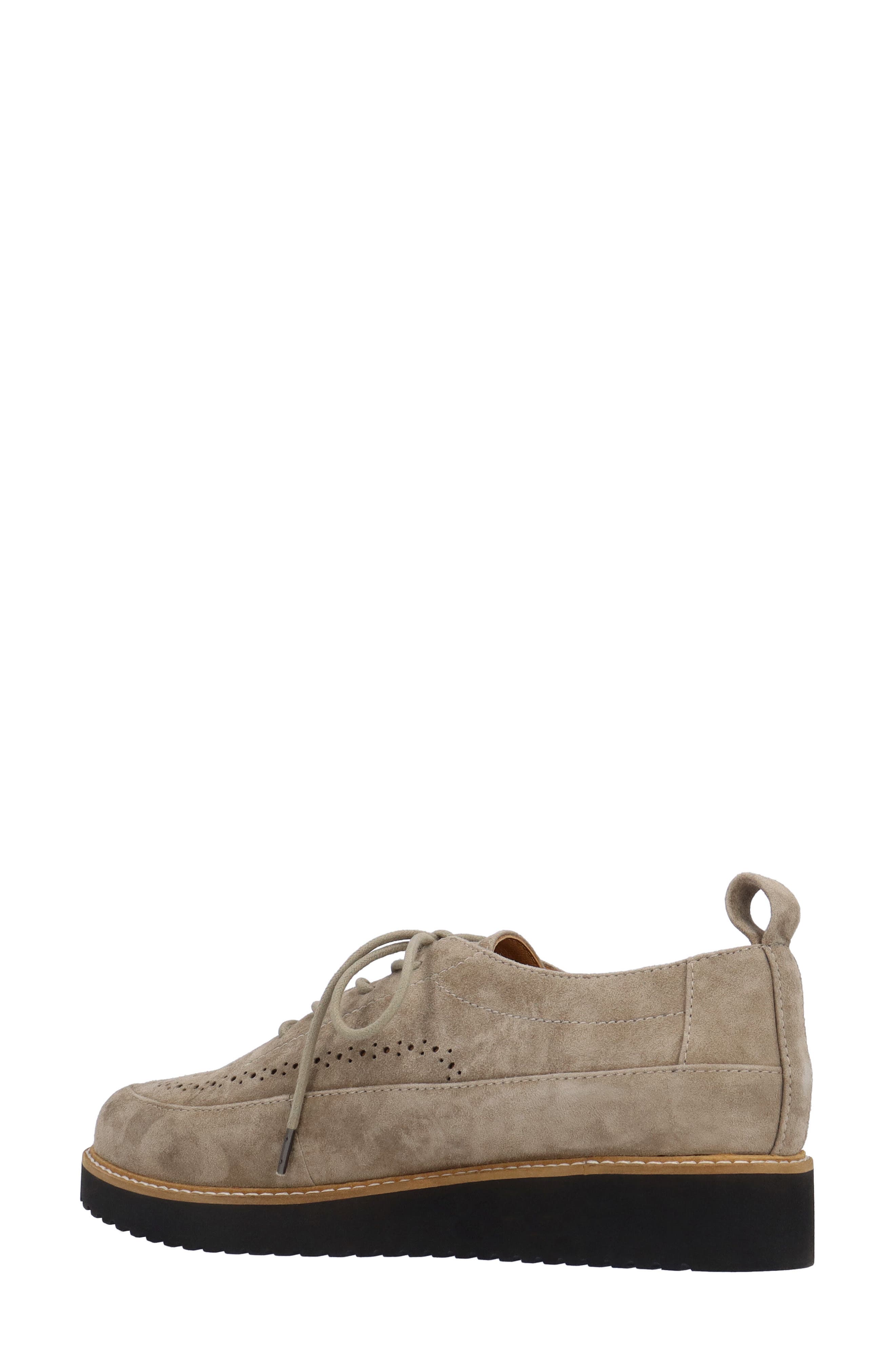 Xindra Derby Sneaker, Alternate, color, DARK TAUPE