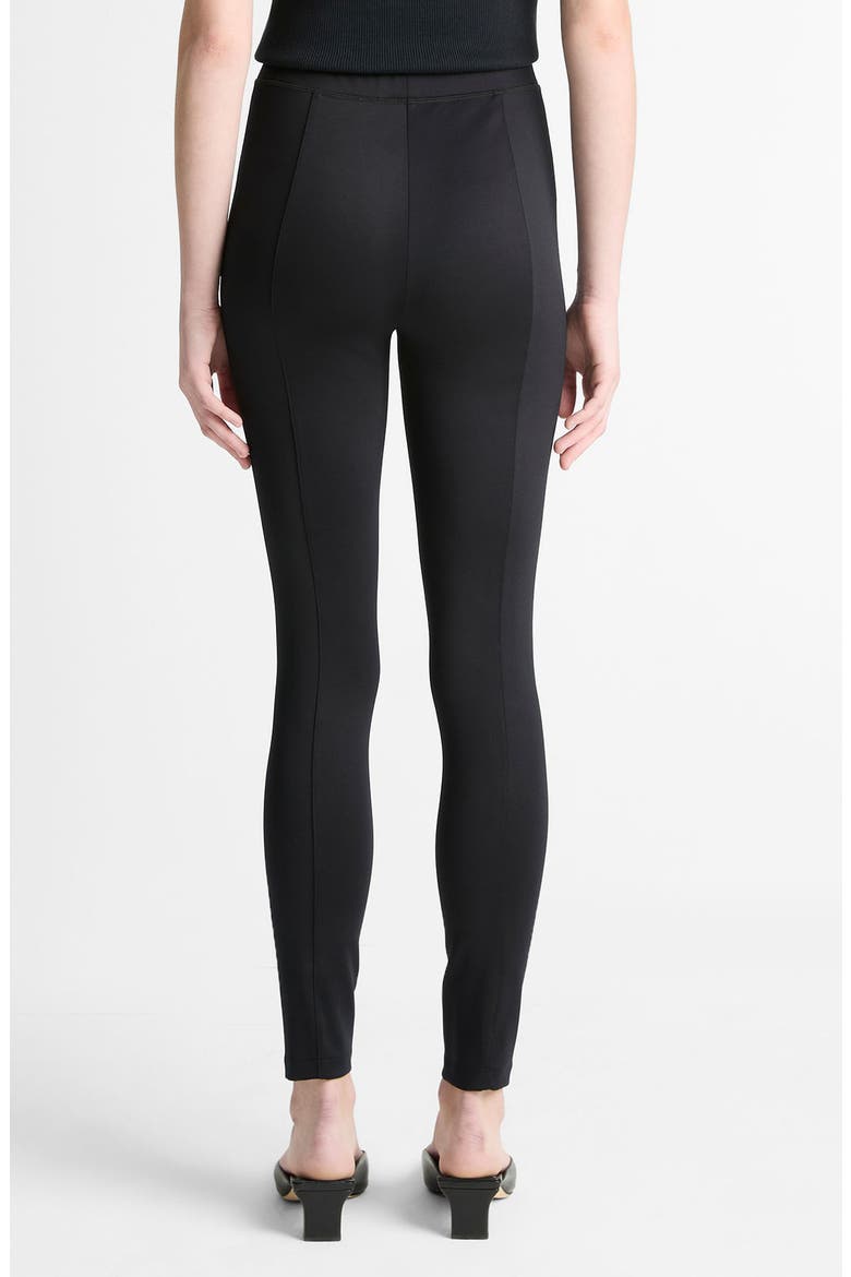 High Waist Leggings, Alternate, color, BLACK
