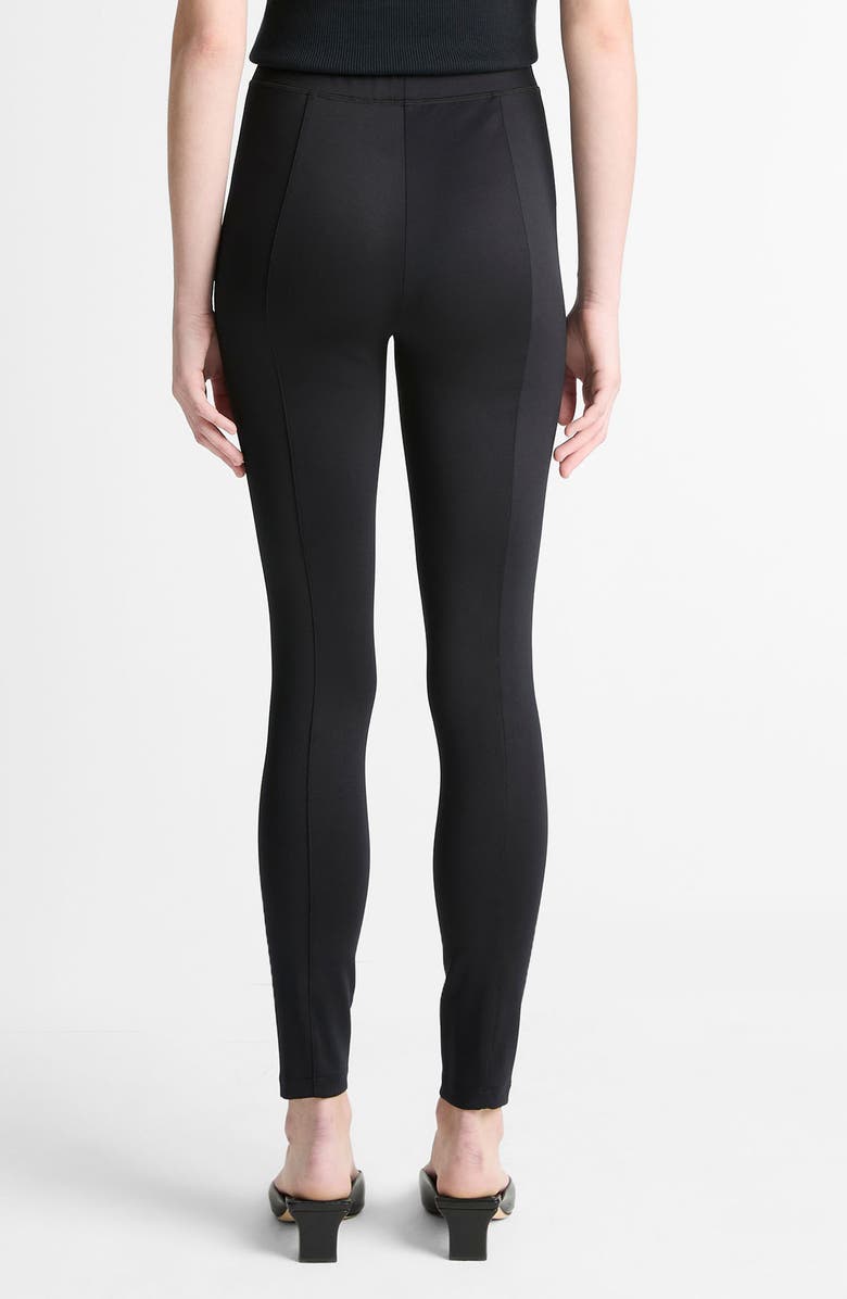 Vince High Waist Leggings, Alternate, color, Black