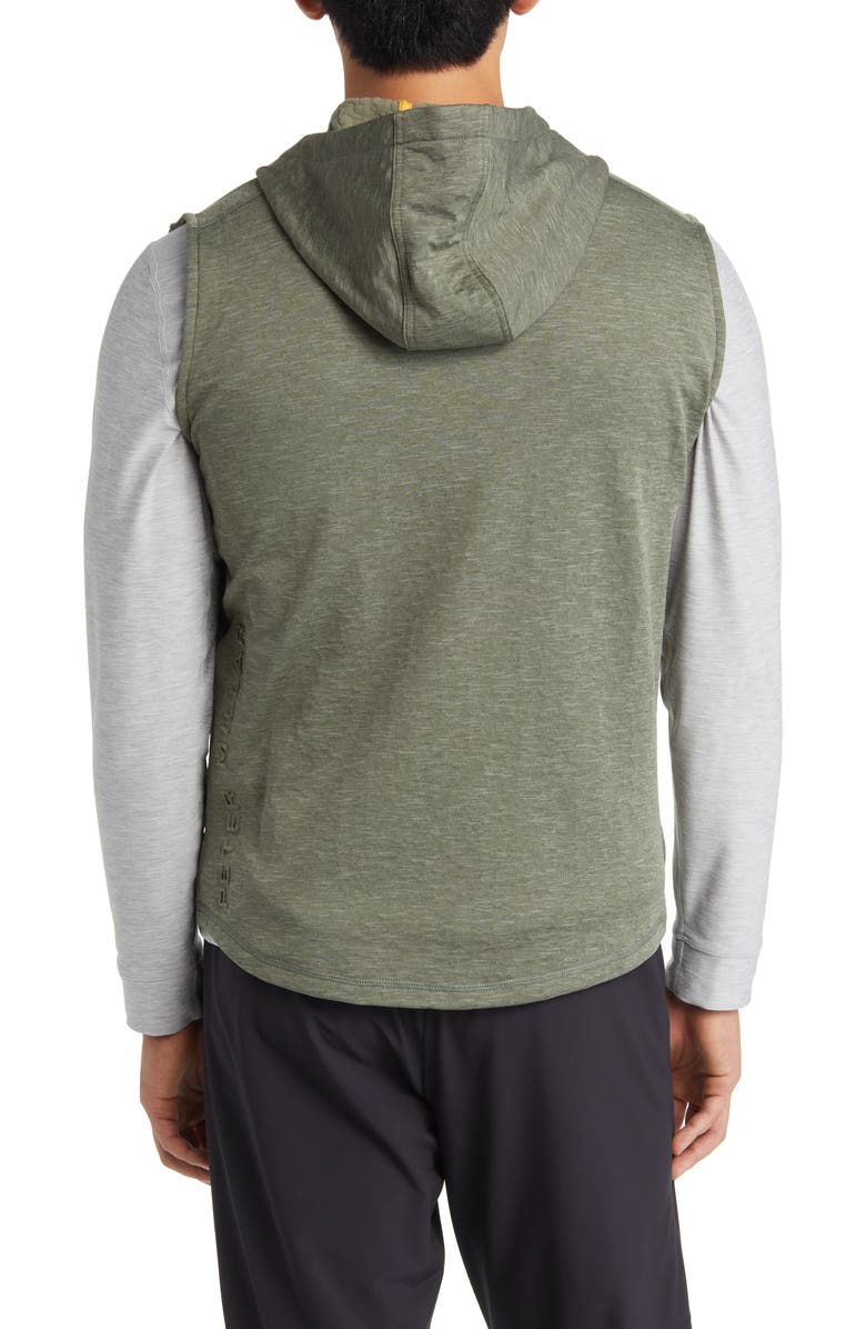 Peter Millar Eclipse Performance Hooded Vest, Alternate, color,