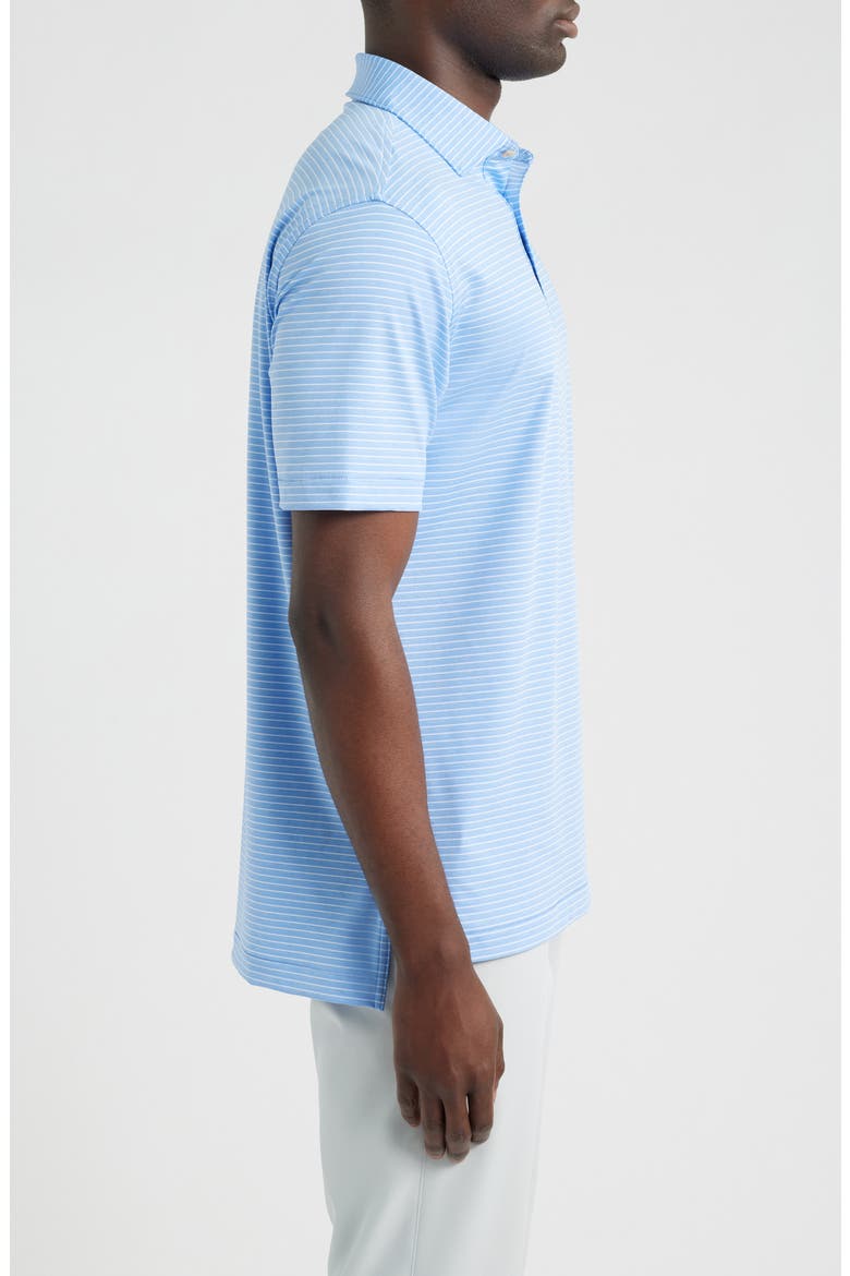 Merion Stripe Summer Comfort Perfomance Jersey Polo, Alternate, color, ESTATE BLUE