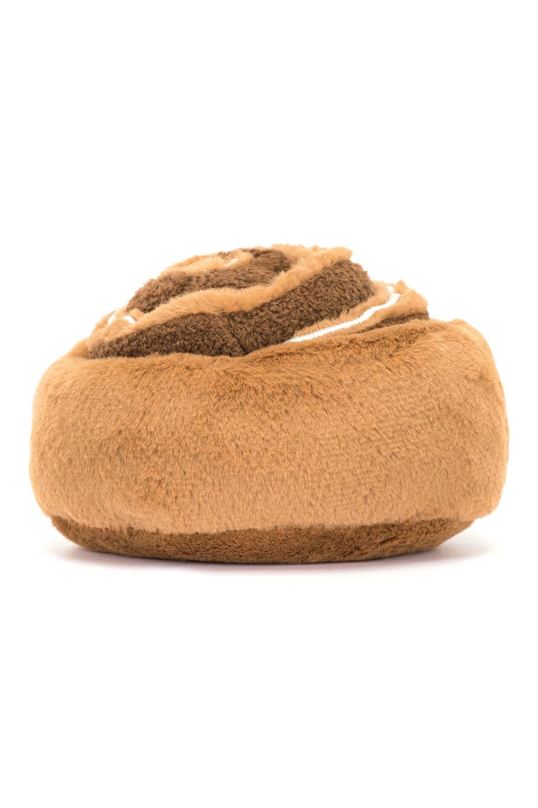 Amuseables Cidney Cinnamon Bun Plush Toy, Alternate, color, BROWN