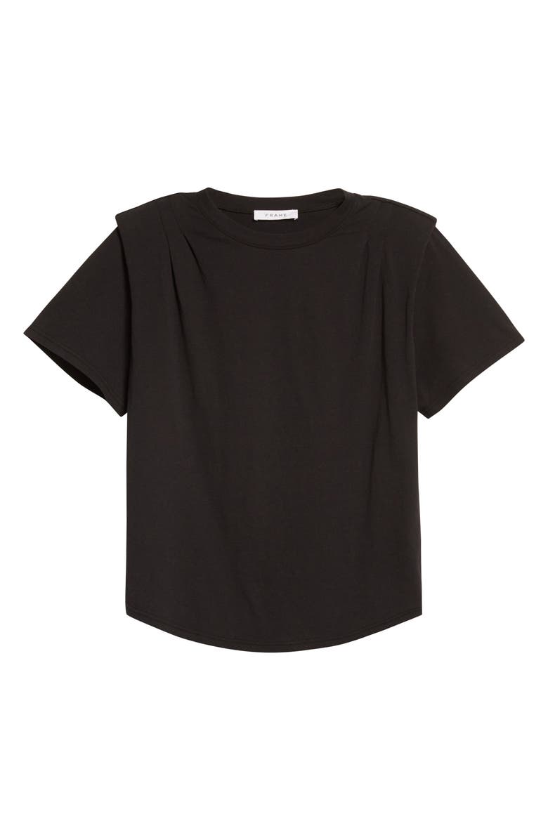 FRAME Padded Shoulder Cotton T-Shirt, Alternate, color, 