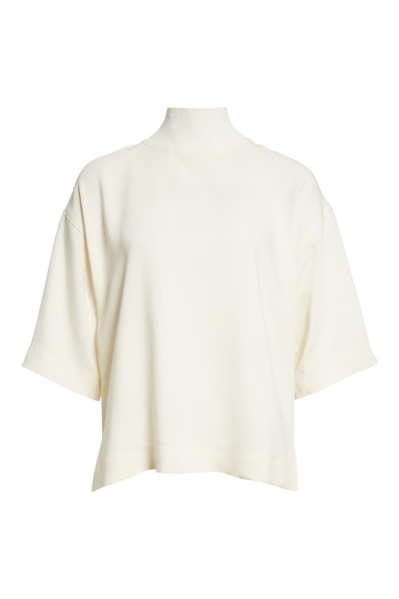 Amaya Mock Neck Knit Top, Alternate, color, IVORY