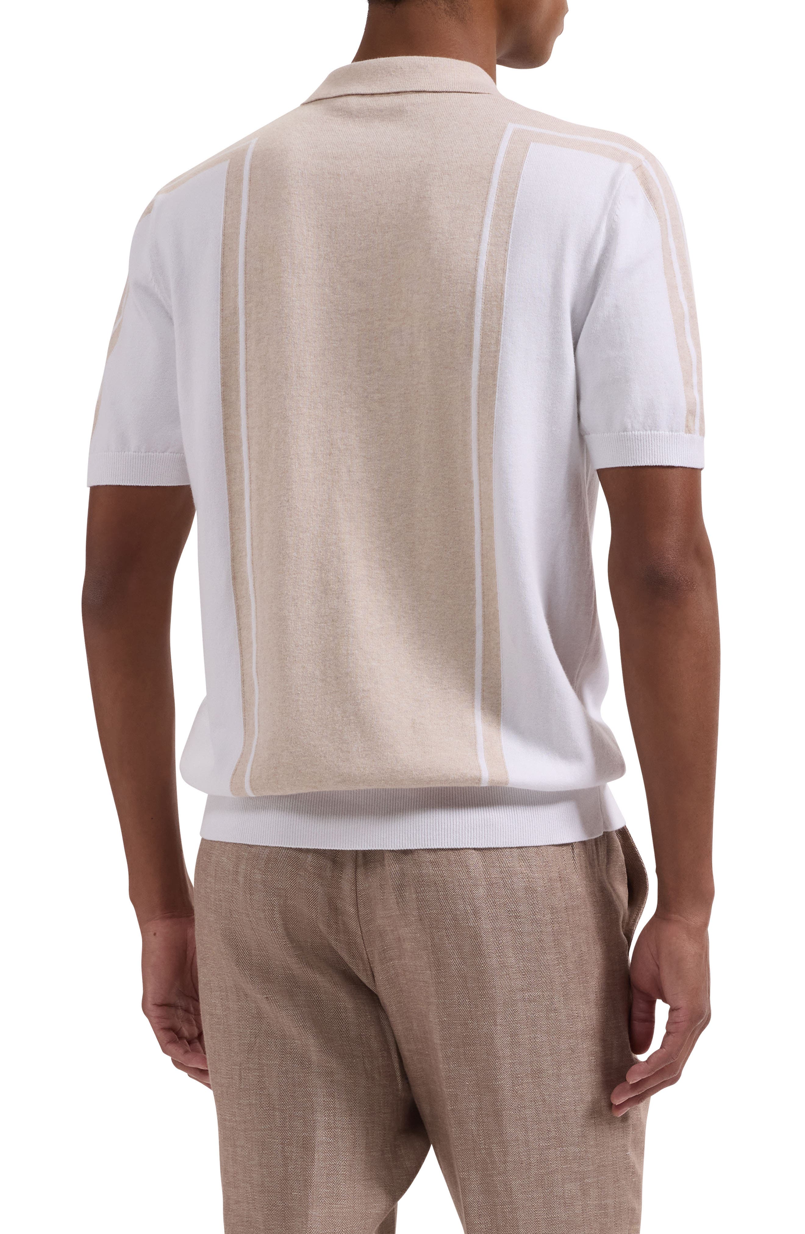 Quarter Zip Polo Sweater - image 4
