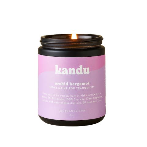 Orchid Bergamot 8 Oz Candle
