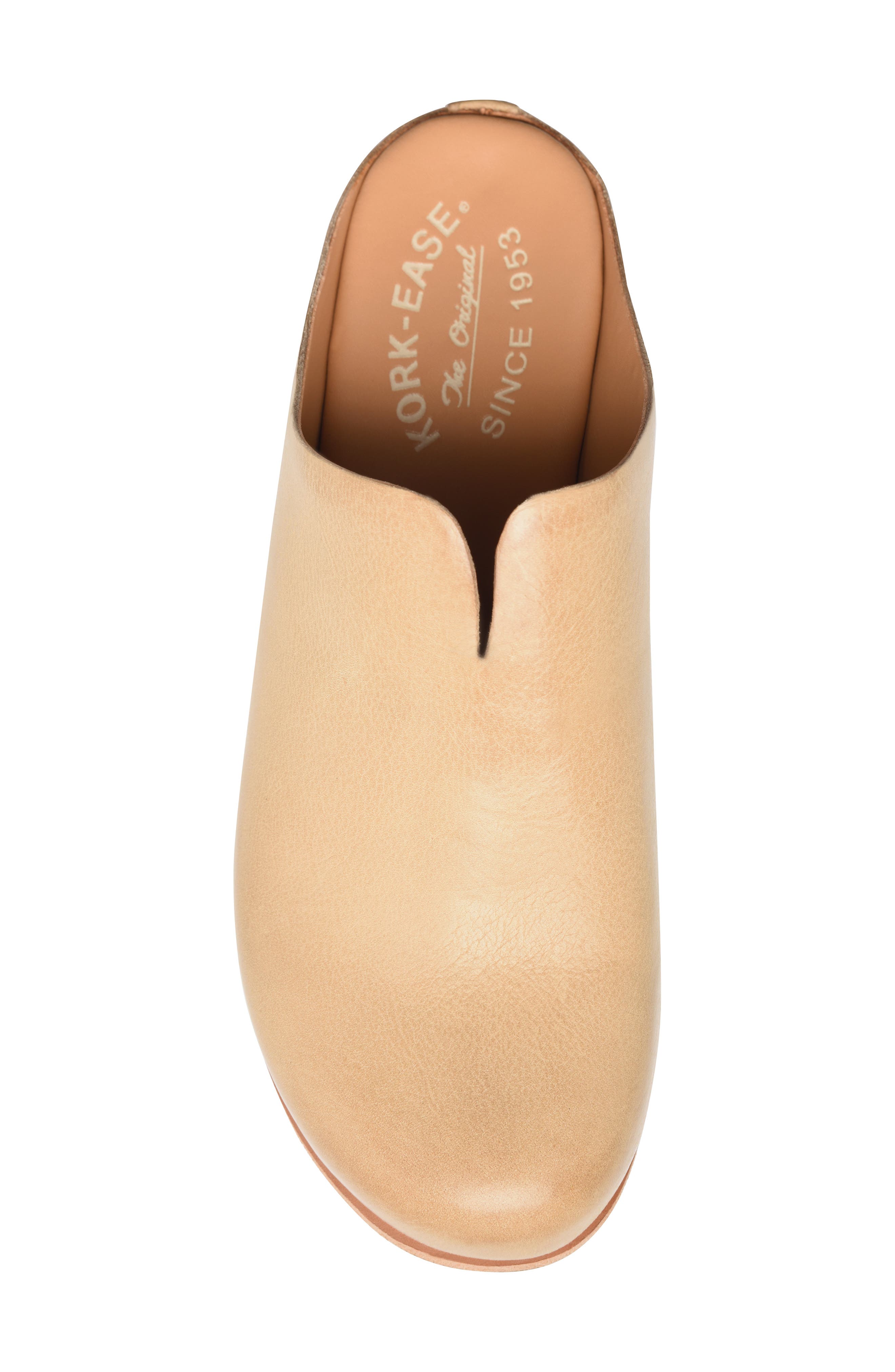 Para Clog, Alternate, color, NATURAL/NATURAL LEATHER
