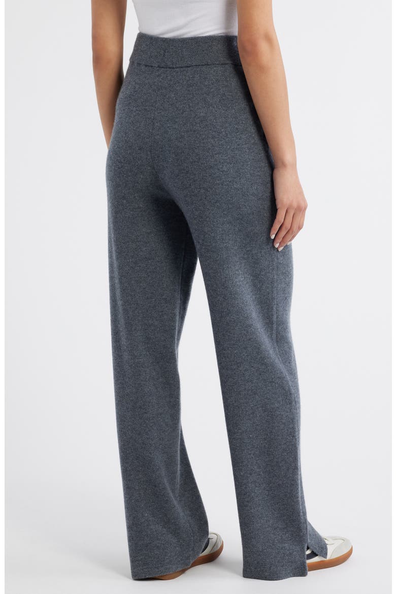 Wool & Cashmere Sweatpants, Alternate, color, GREY DARK HEATHER