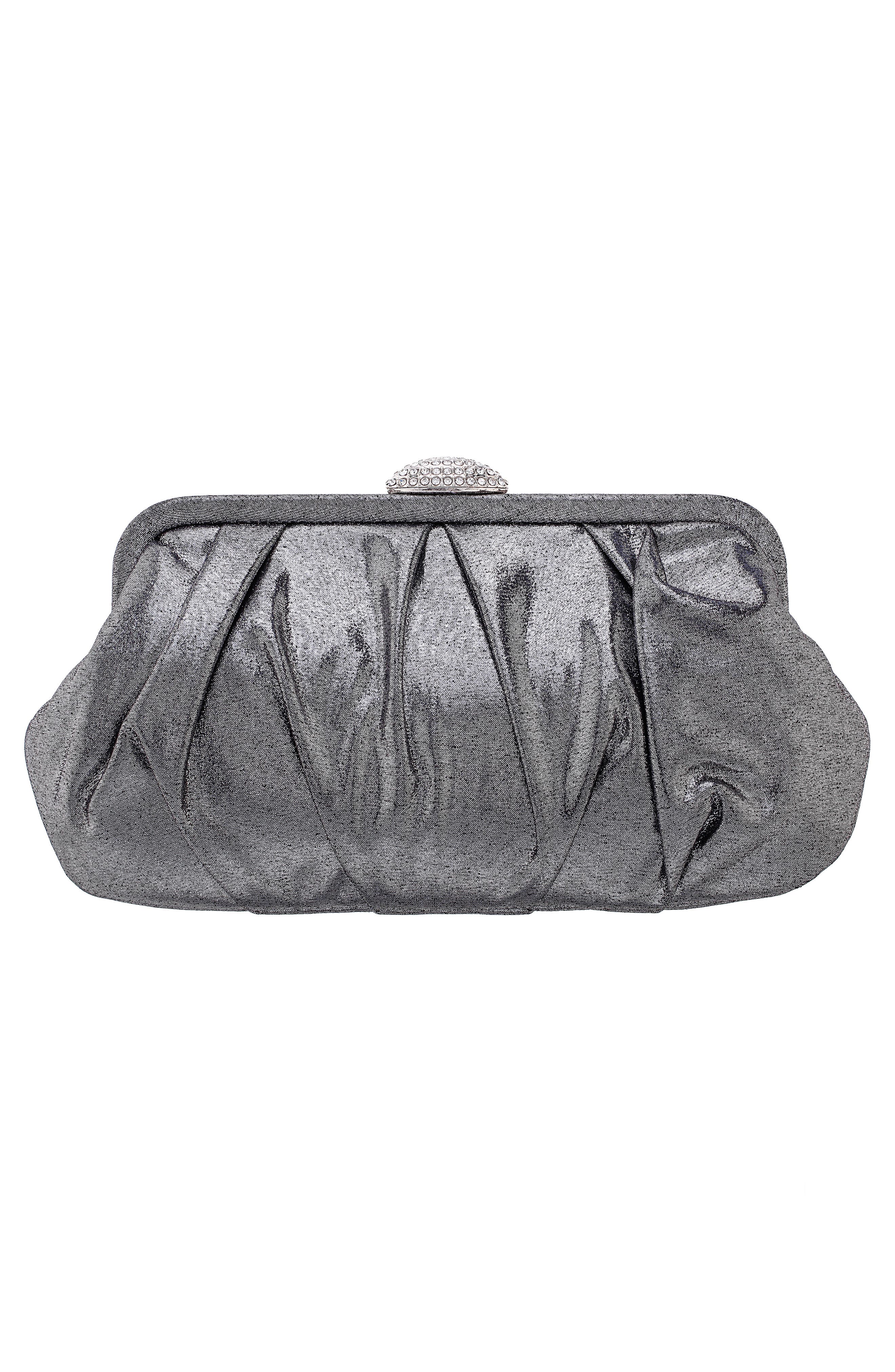 Concord Frame Clutch, Alternate, color, GUNMETAL