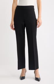 AK ANNE KLEIN Welt Pocket Wide Leg Pants