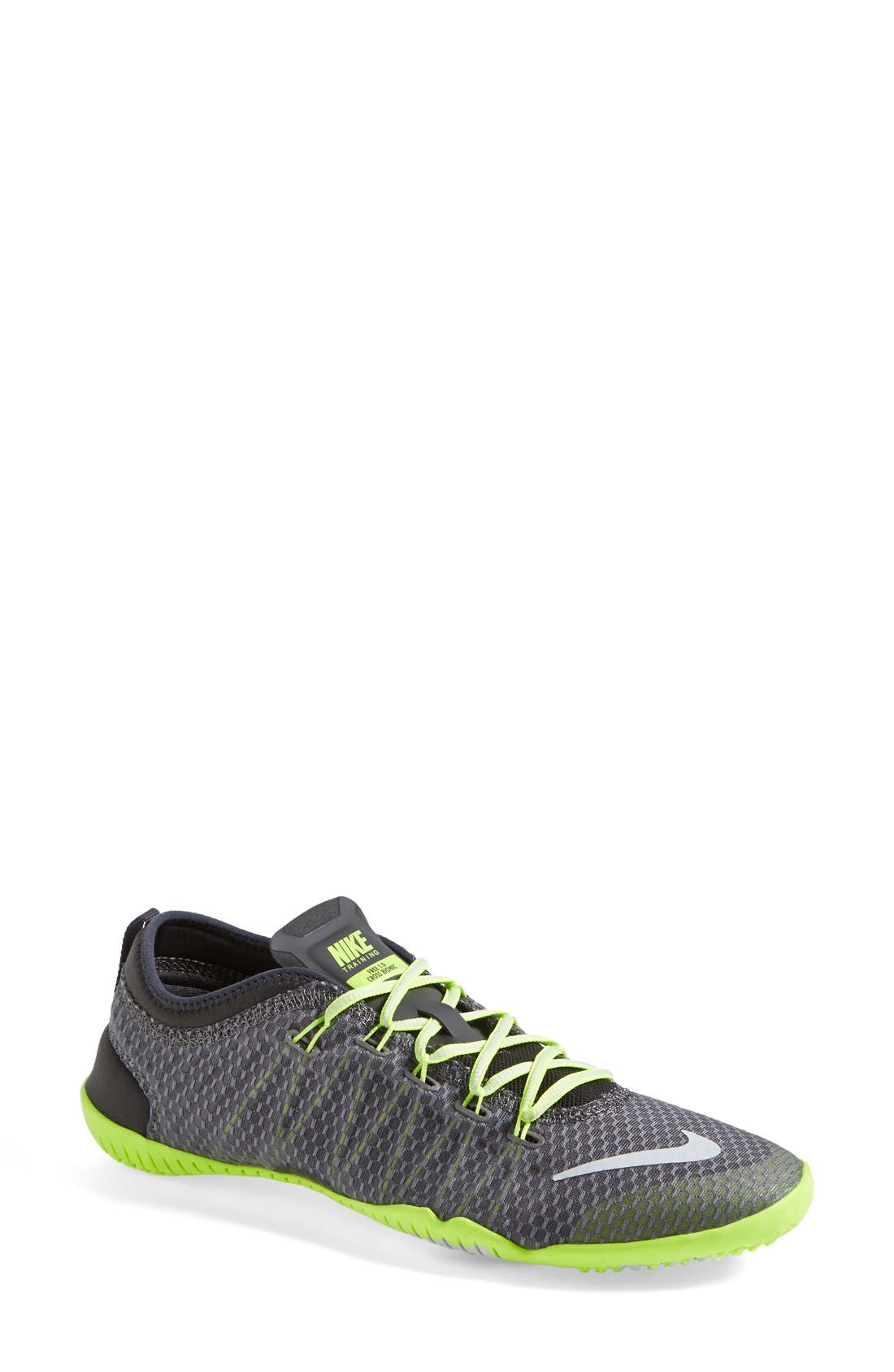 'Free 1.0 Cross Bionic' Training Shoe, Main, color, MEDIUM ASH/ GREY