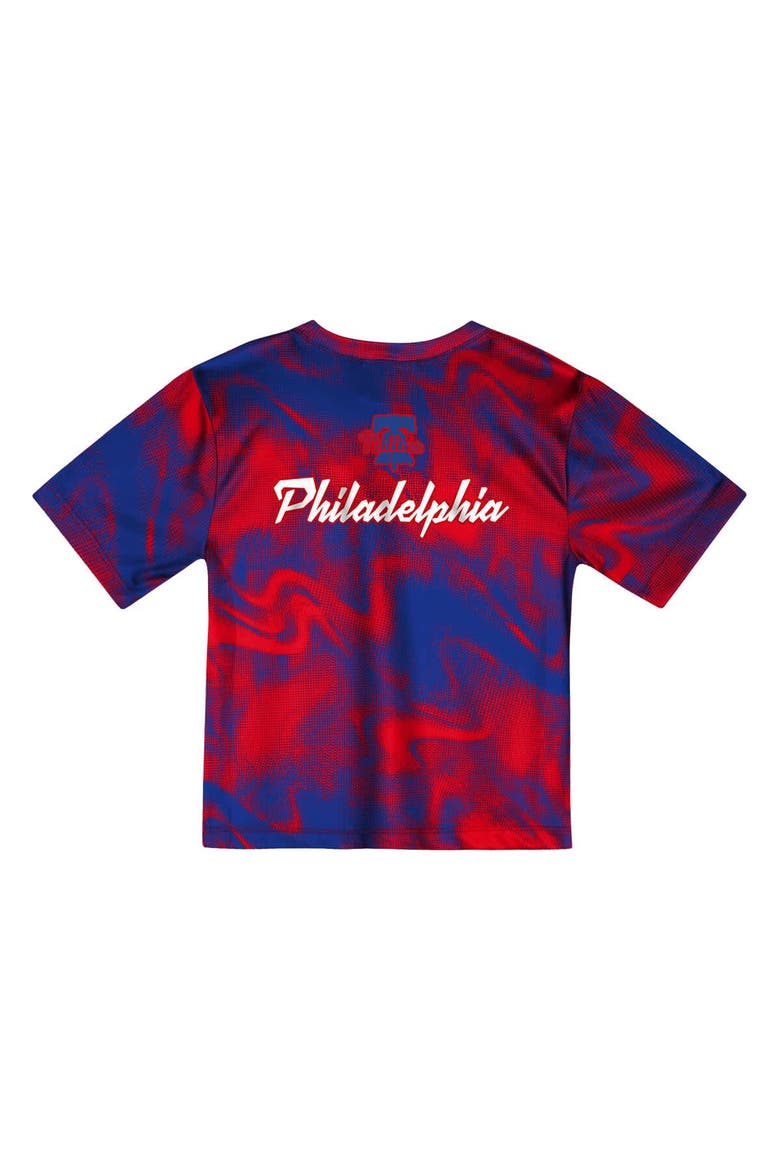 Toddler Royal/Red Philadelphia Phillies Pinch Hitter Infielder T-Shirt and Shorts Set, Alternate, color, Royal