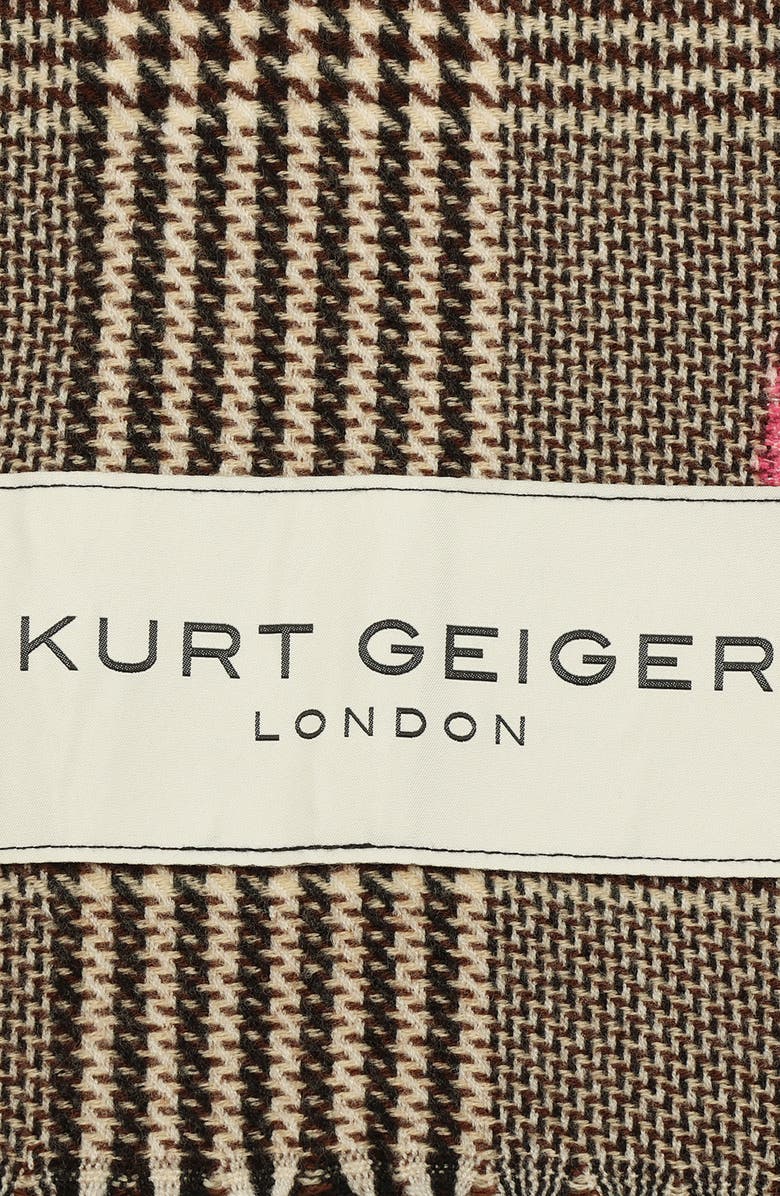 Kurt Geiger London Icon Scarf, Alternate, color, Black