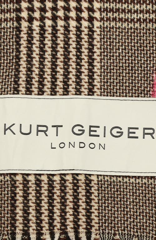 Kurt Geiger London Icon Scarf In Black