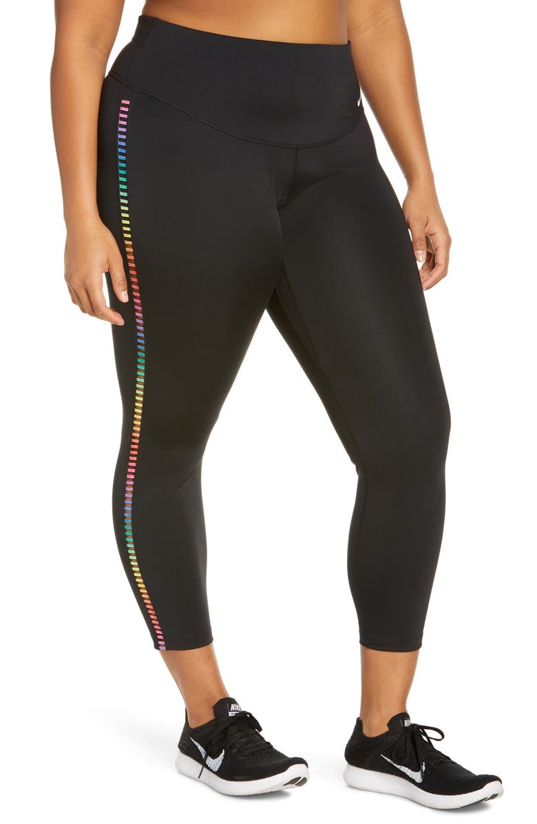 Nike One Rainbow Ladder Pocket Tights, Alternate, color,