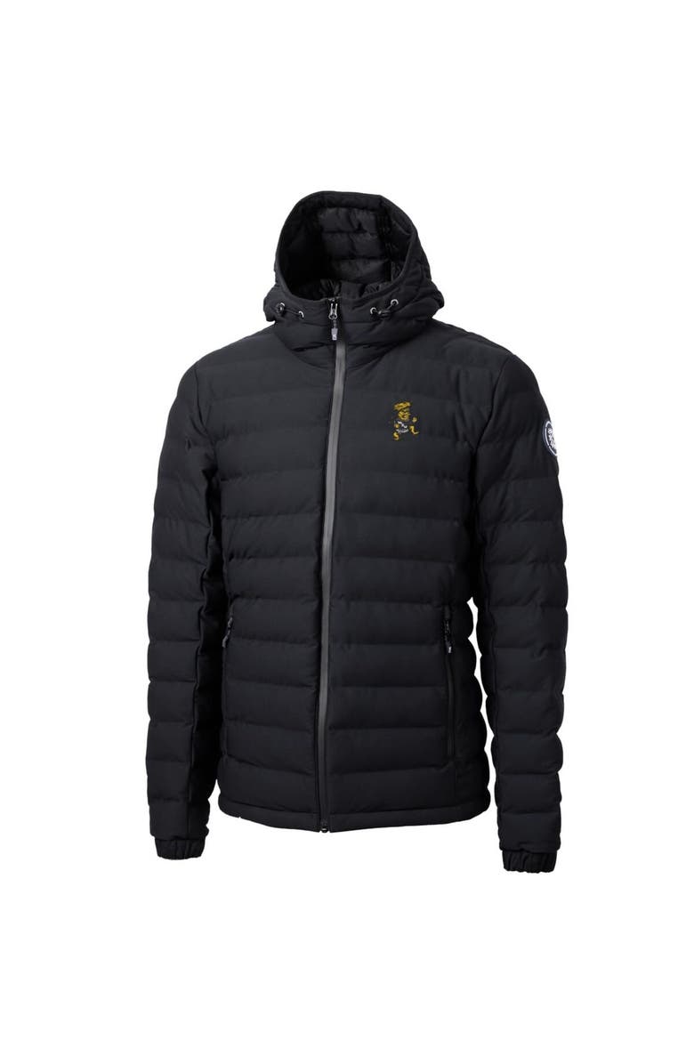 Cutter & Buck Men's Cutter & Buck Black Wichita State Shockers Mission Ridge Repreve Eco Insulated Puffer Full-Zip Jacket, Alternate, color, 