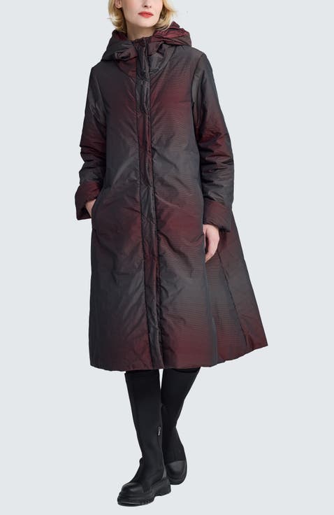 Serein Long Gradient Puffer Coat