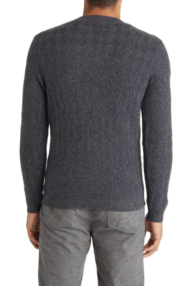 Rick Lambswool Blend Crewneck Sweater, Alternate, color, FJORD