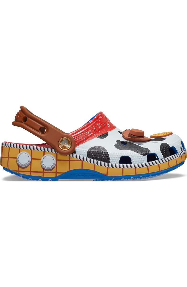 CROCS Kids' Disney<sup>®</sup> Pixar Toy Story<sup>®</sup> Sheriff Woody Classic Clog, Main, color,