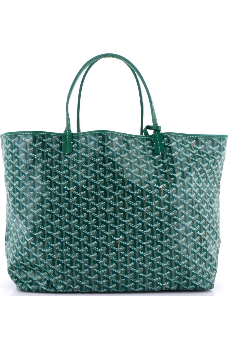 Pre-Owned Goyard Saint Louis Tote Coated Canvas GM, Alternate, color, Green