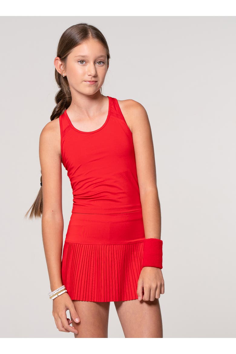 Mia Tank w/ Bra, Alternate, color, Red