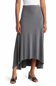 GO COUTURE Asymmetric Hi-Low Skirt