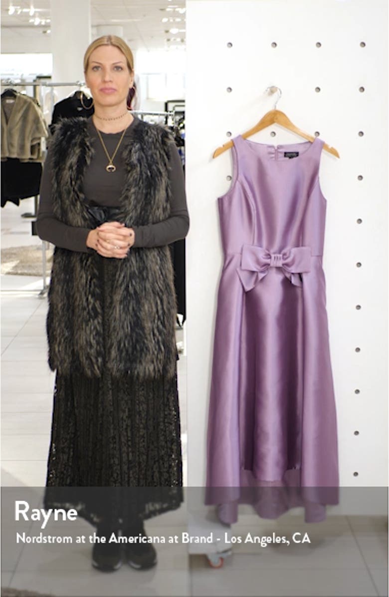 Mikado High/Low Gown, sales video thumbnail