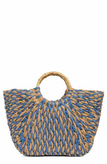 ALESSIA BIANCHI East/West Straw Tote